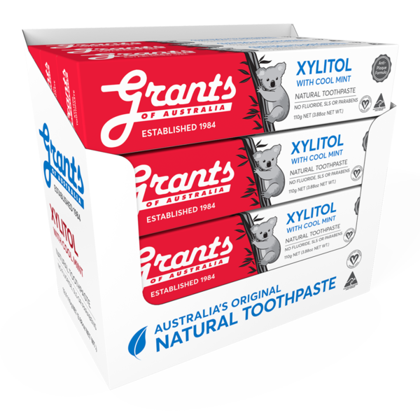 GRANTS XYLITOL 110g 12uds packaging