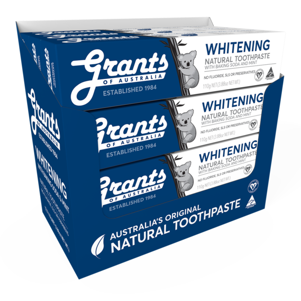GRANTS WHITENING 110g 12 uds packaging