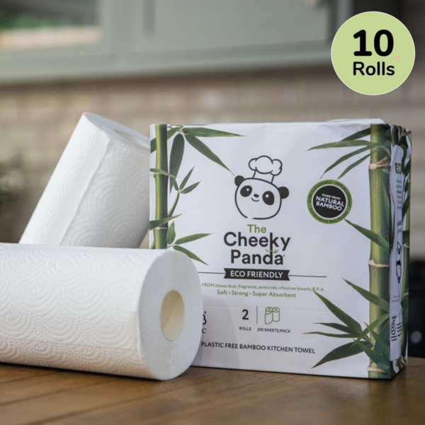 Cheeky Panda Rollo de Cocina |10 rollos|