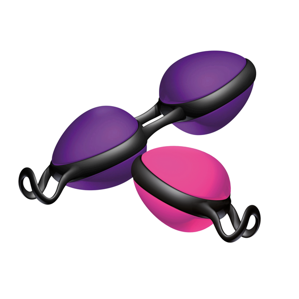 Joyballs secret, magenta-negro + púrpura-negro